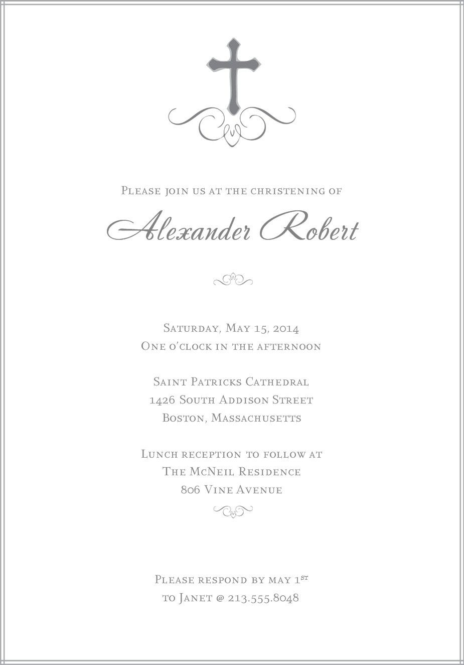 Baptism Invitations Templates Free Download Daughter Son pertaining to sizing 925 X 1325