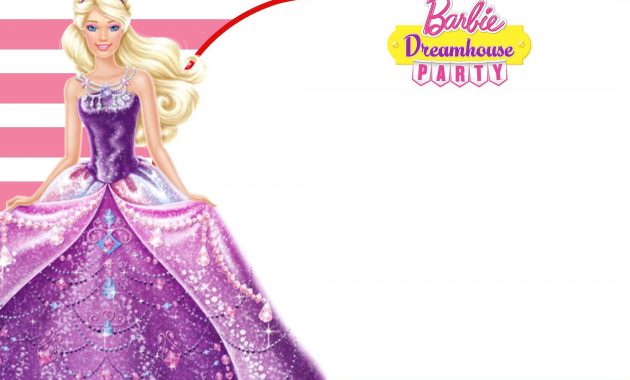 Barbie Invitation Blank Invitation Www for size 2100 X 1500