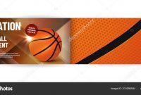 Basketball Tournament Invitation Template Sample Text Separate Layer with regard to sizing 1600 X 740