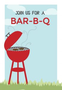 Bbq Cookout Free Printable Bbq Party Invitation Template inside dimensions 1542 X 2220