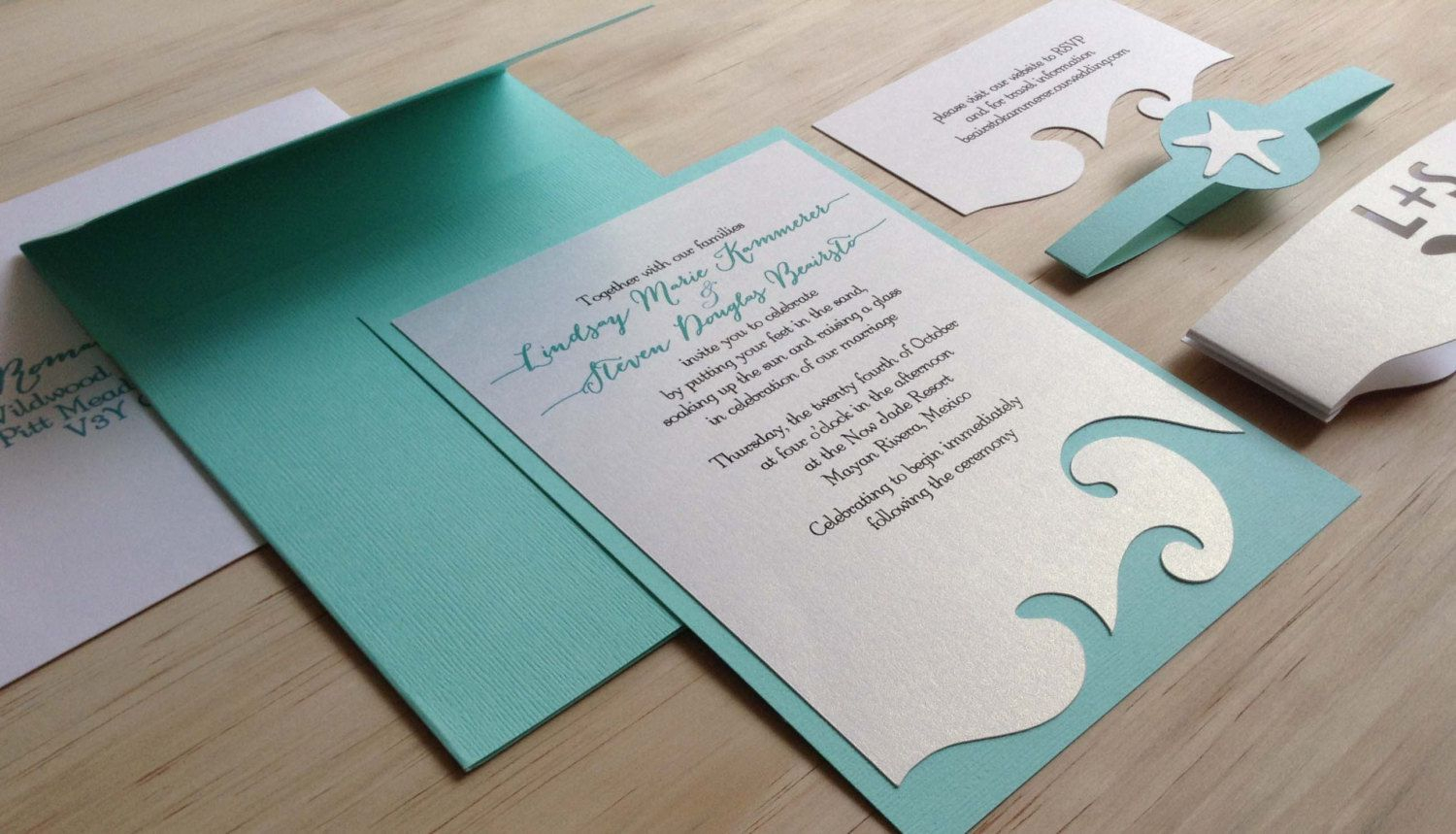 Beach Theme Wedding Invitation Templates Free Invitations Template with regard to sizing 1500 X 859