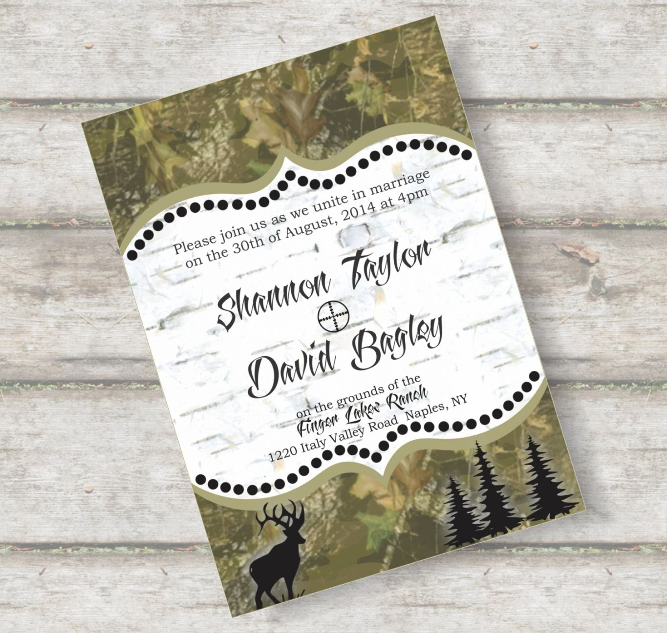 Best 2018 Tips To Create Camo Invites New Trends Invitations within proportions 1365 X 1297