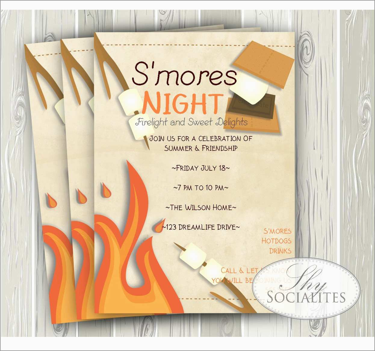 Best Of Campfire Invitation Template Free Best Of Template with size 1246 X 1166