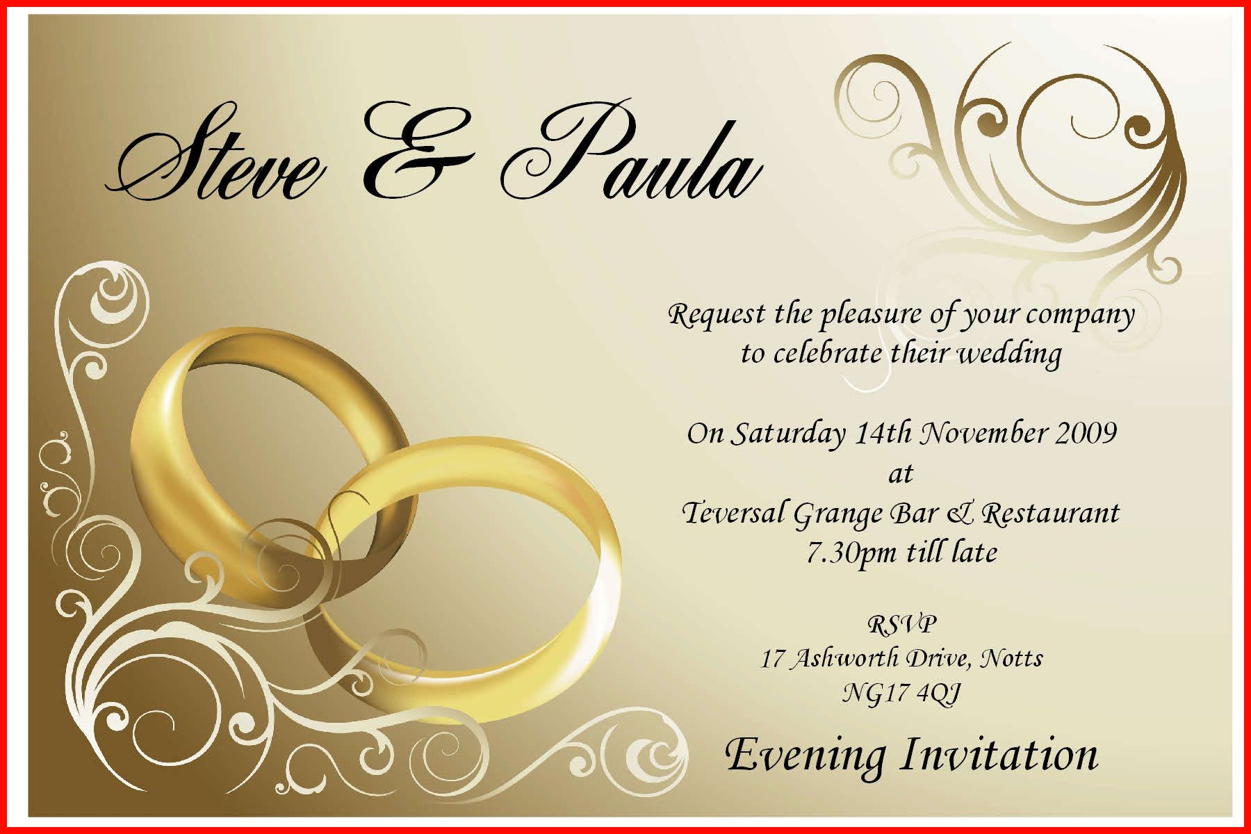 Best Of Online Wedding Invitations Free Pics Of Free Invitations within dimensions 1800 X 1200