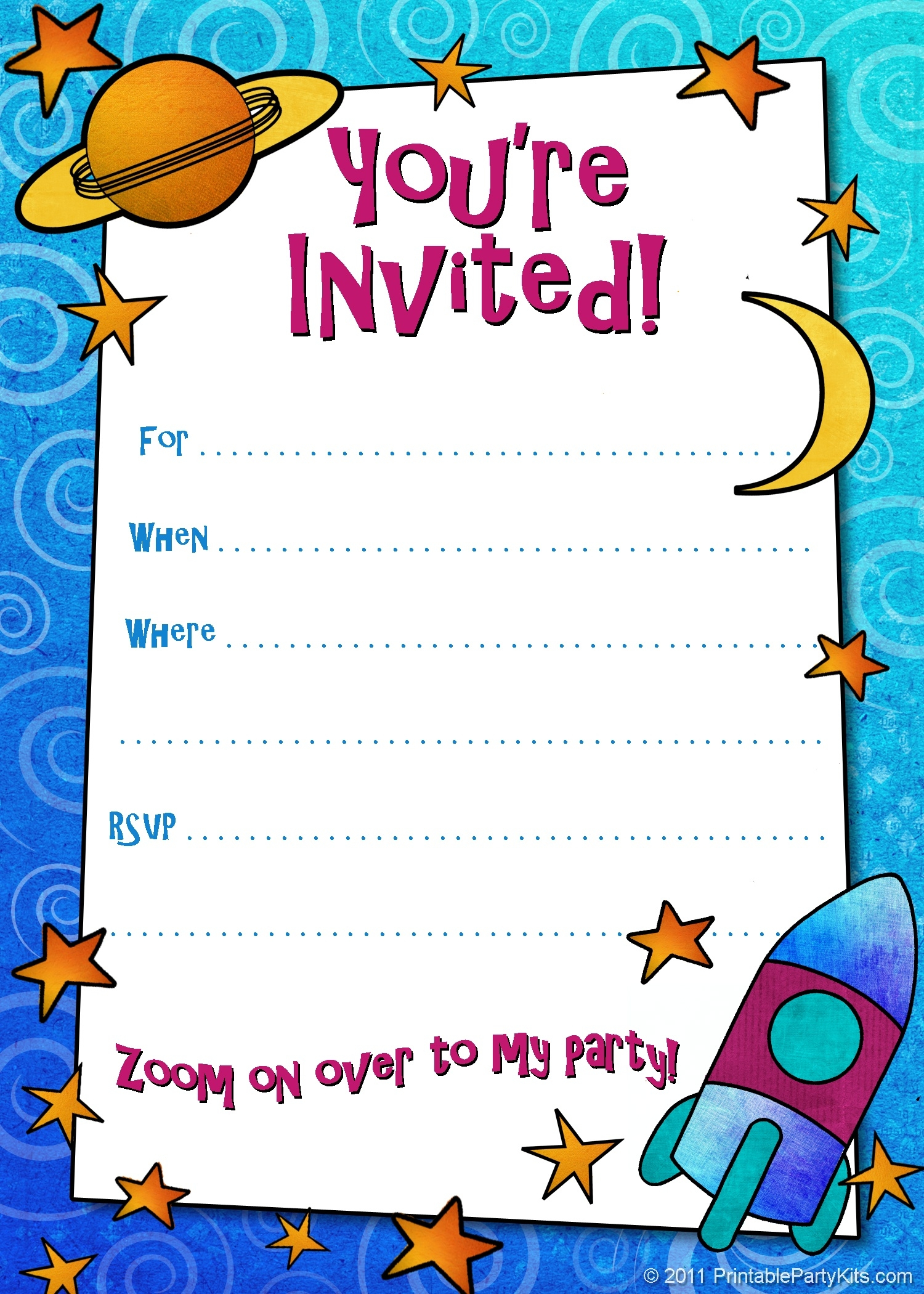 Birthday Card Invitation Templates For Kids World Of Label intended for dimensions 1500 X 2100