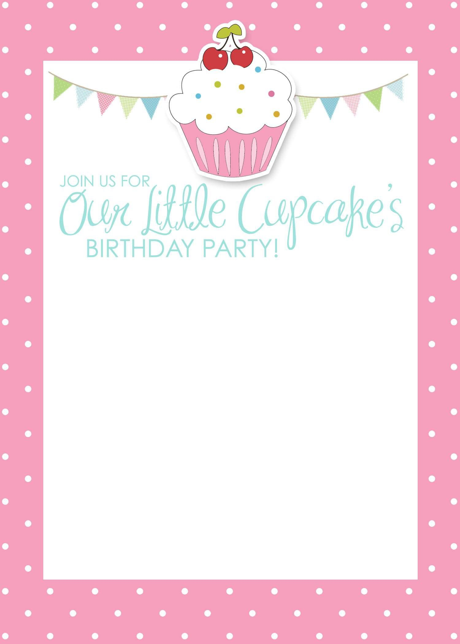 Birthday Invitation Card Template Birthday Invitation Card intended for proportions 1500 X 2100