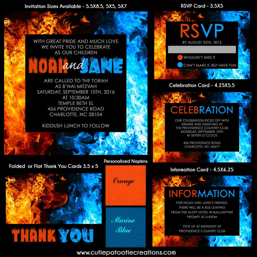 Birthday Invitation Fire And Ice Invitation Templates with size 1024 X 1024
