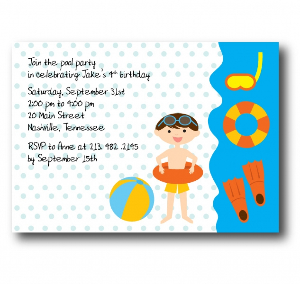 Electronic Birthday Invitations Templates • Business Template Ideas
