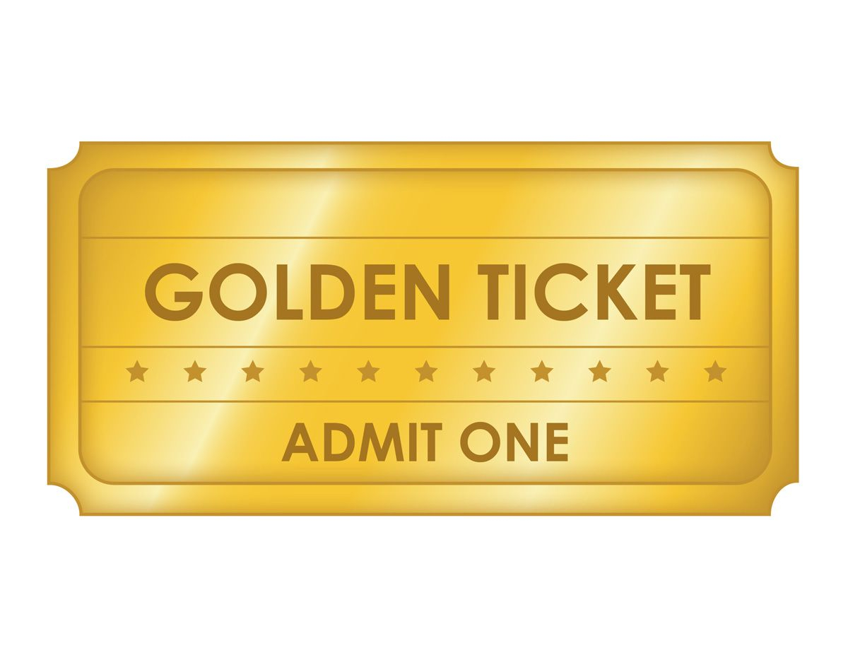 Blank Movie Ticket Free Printable Golden Ticket Templates Blank within dimensions 1200 X 927