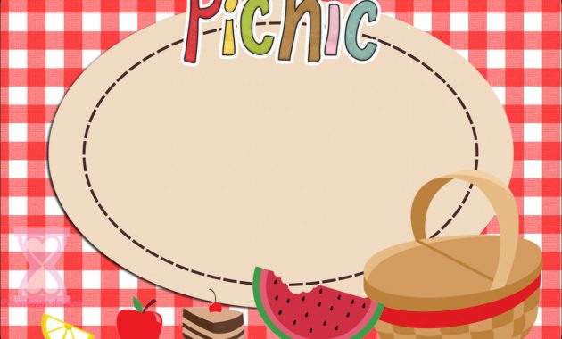 Blank Picnic Invitation Template Omg Invitation with regard to size 1200 X 900