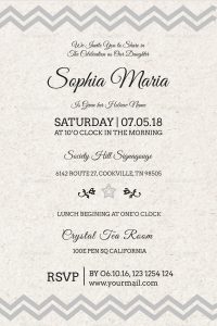 Born Naming Ceremony Invitation Design Template In Psd Word Publisher regarding dimensions 1200 X 1800