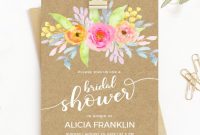 Bridal Shower Invitation Template Digital Download Rustic Etsy for proportions 794 X 1015