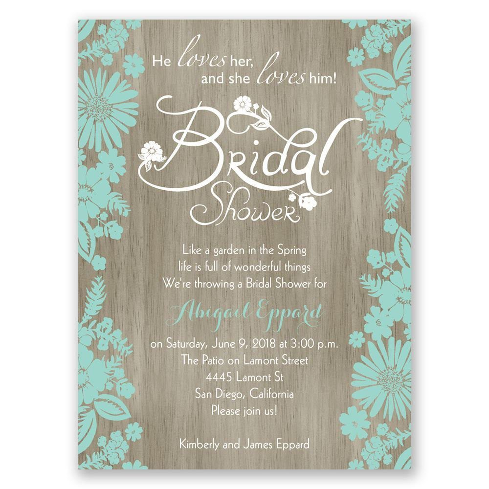 Bridal Shower Invitations Blank Templates Bridal Shower for proportions 1000 X 1000