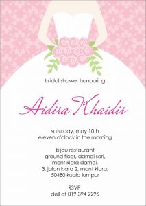 Bridal Shower Invite Template Chanel Bridal Shower Invitation in dimensions 1134 X 1600