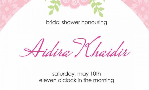 Bridal Shower Invite Template Chanel Bridal Shower Invitation in dimensions 1134 X 1600