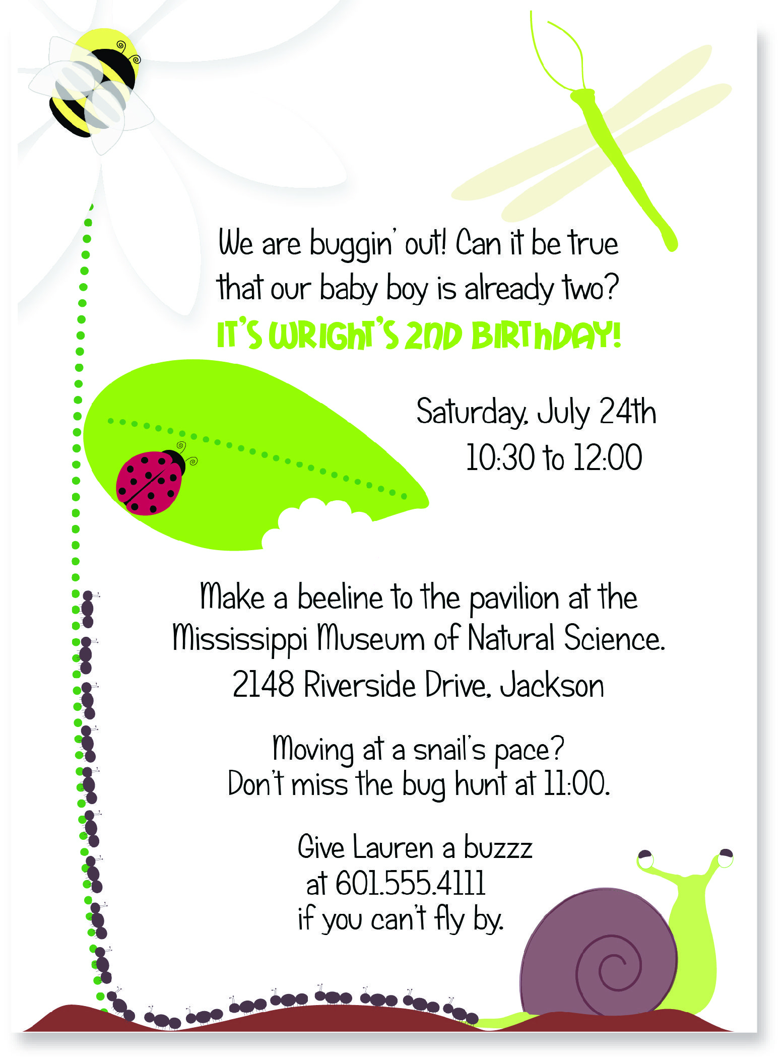 Bug Themed Party Birthday Ideas Party Invitations Party Party in measurements 1554 X 2110