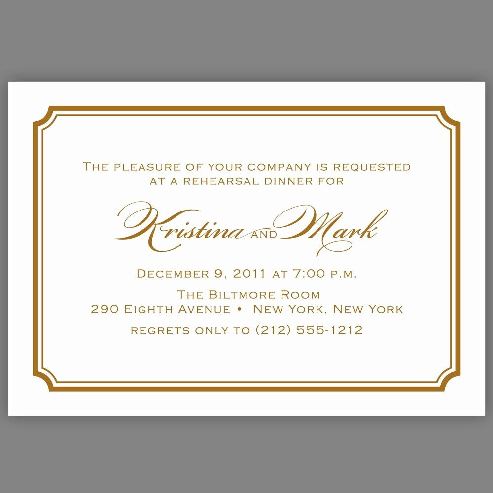 Business Meeting Invitation Template New Business Dinner Invitation inside size 1000 X 1000