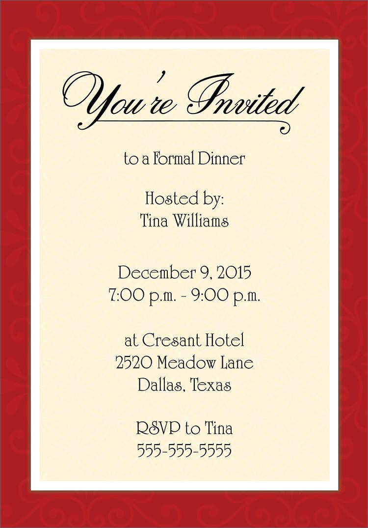 Business Invitation Templates Business Template Ideas