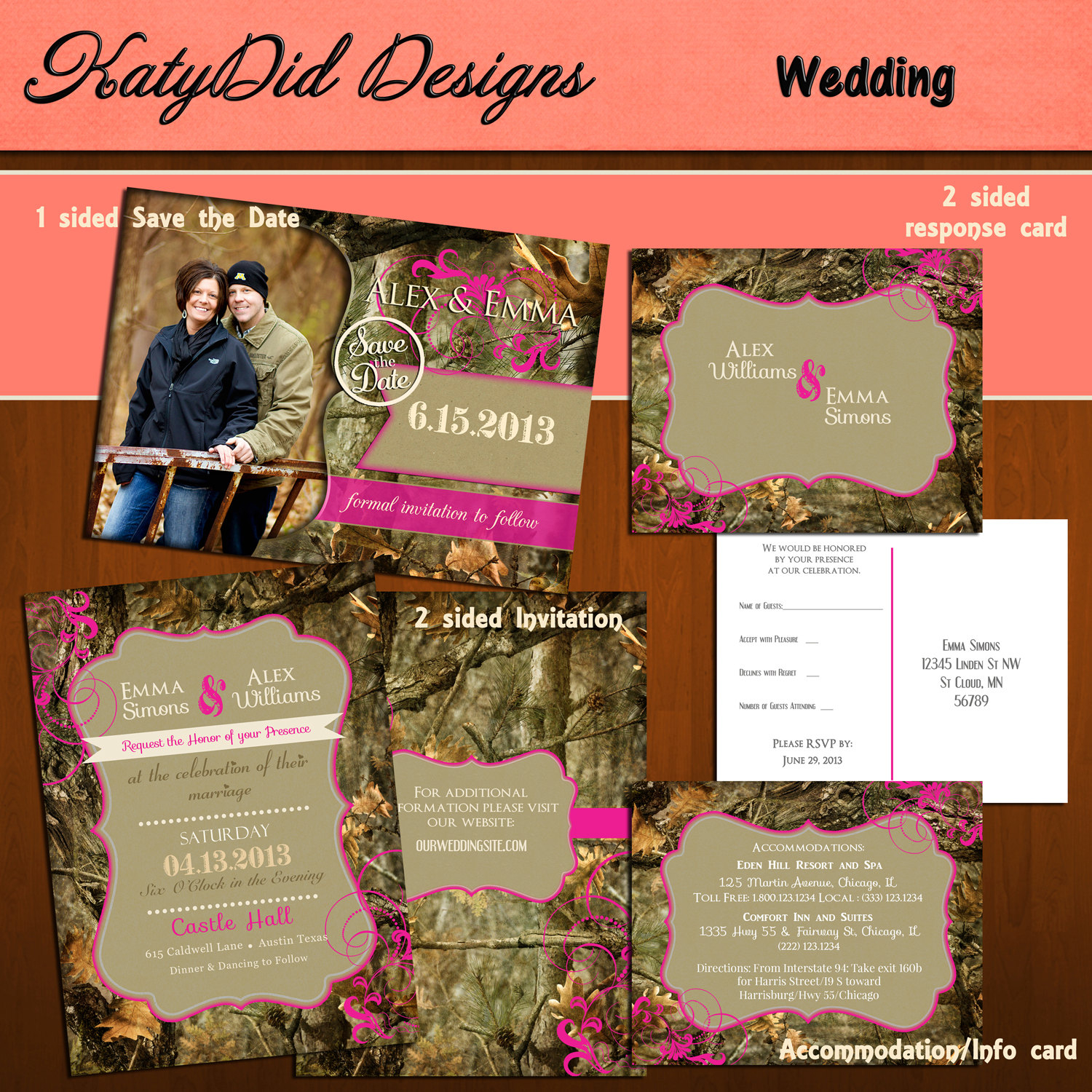 Camo Wedding Invitations Cheap Fresh Instant Mossy Oak Inspired Camo intended for sizing 1500 X 1500