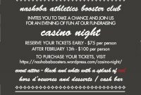 Casino Night Invite 32115 Parties Casino In 2019 Casino intended for proportions 825 X 1125
