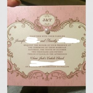 Catholic Wedding Invitation Wording pertaining to dimensions 1000 X 1000