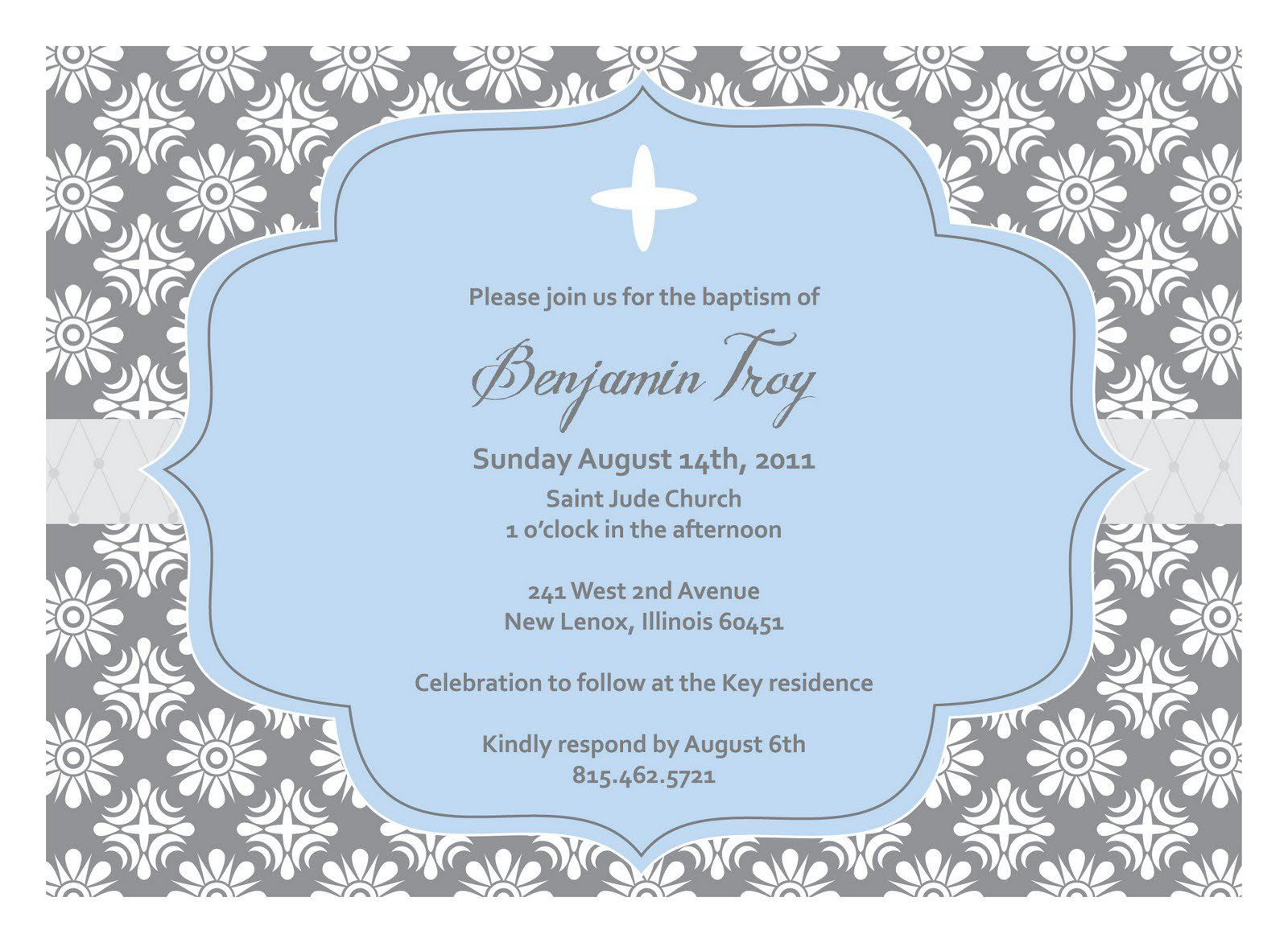 Christening Invitation Blank Template Baptism Invitations intended for proportions 1600 X 1171