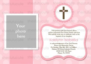 Christening Invitation For Ba Girl Blank Template Invitation for sizing 1500 X 1071