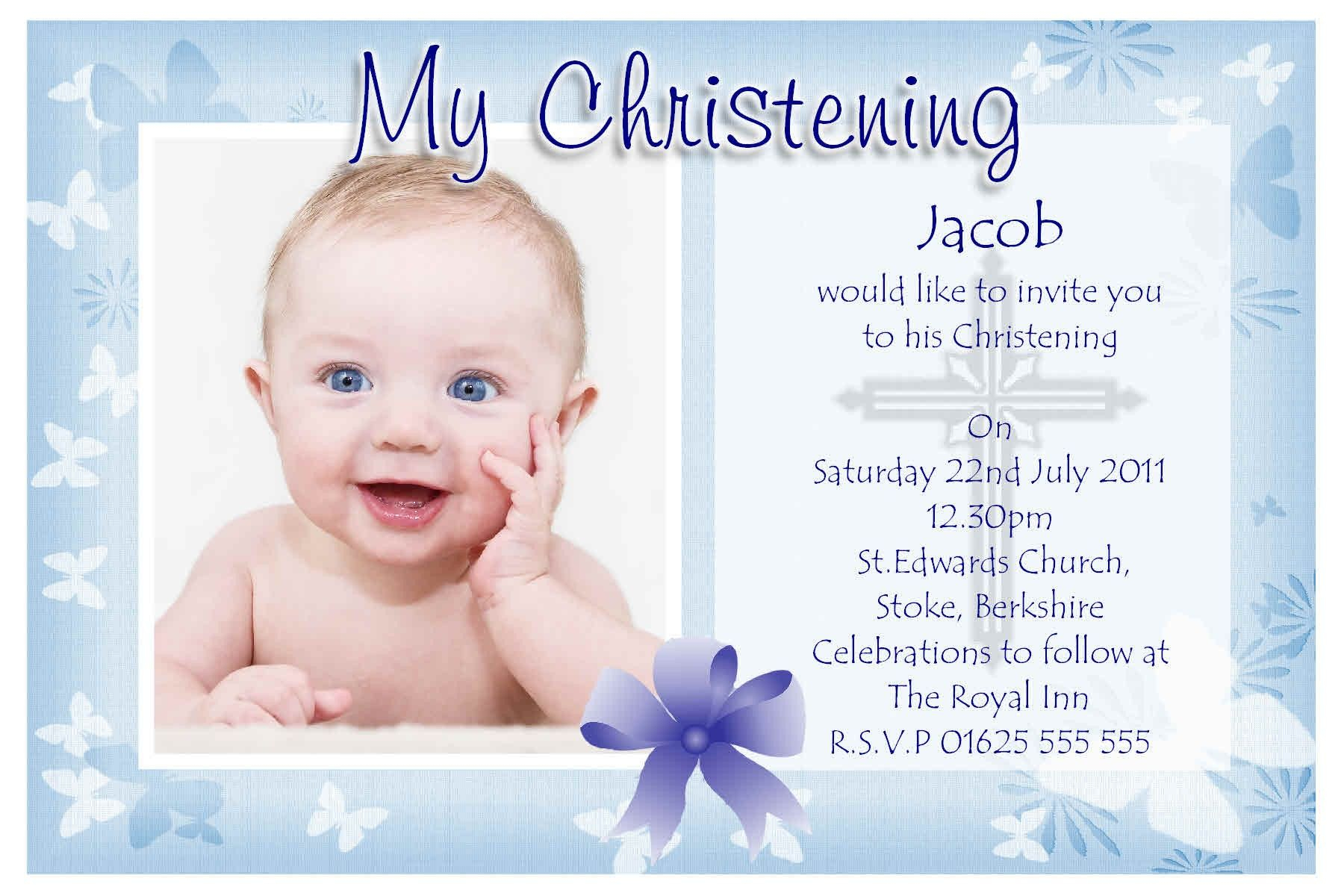 Christening Invites Templates Invitation Template Ideas throughout measurements 1800 X 1200