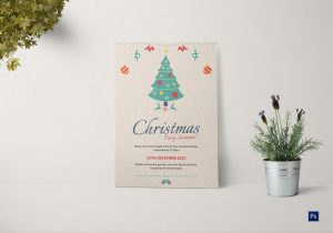 Christmas Party Invitation Template for dimensions 1920 X 1344