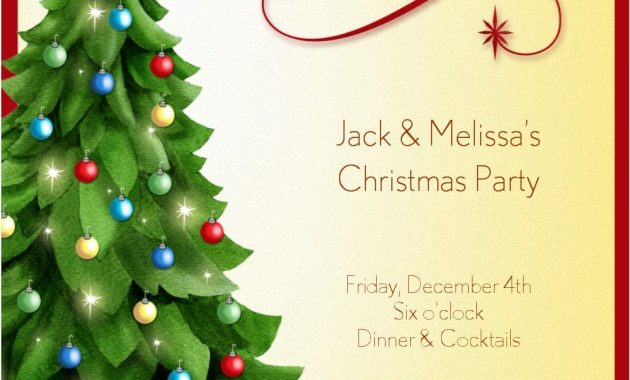 Christmas Party Invitation Template Party Stuff Christmas Party regarding proportions 1000 X 1400