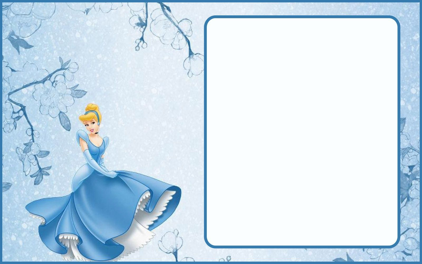 Cinderella Invitation Template Coolest Invitation Templates pertaining to size 1600 X 1000