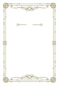 Classic Border Wedding Invitation Template Free In 2019 Heroes pertaining to proportions 1080 X 1560