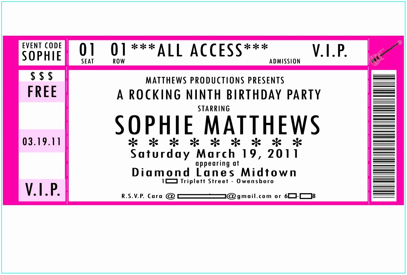 Concert Ticket Invitations Template Free Template Resume within sizing 1551 X 1049