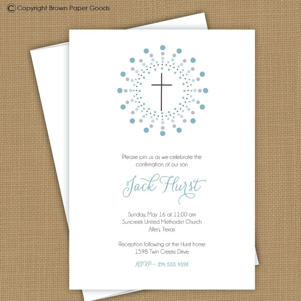 Confirmation Invitation Template Confirmation Template Communion in dimensions 1000 X 1000