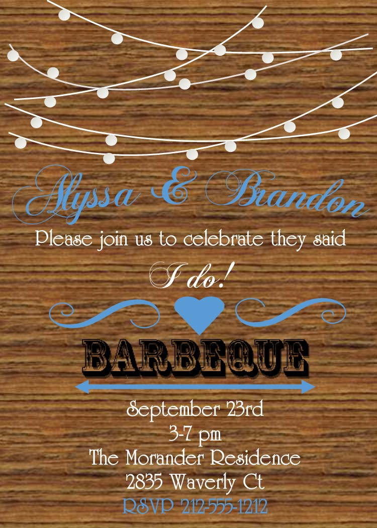 Country And Western Party Invitations New Selections Summer 2019 with measurements 750 X 1050