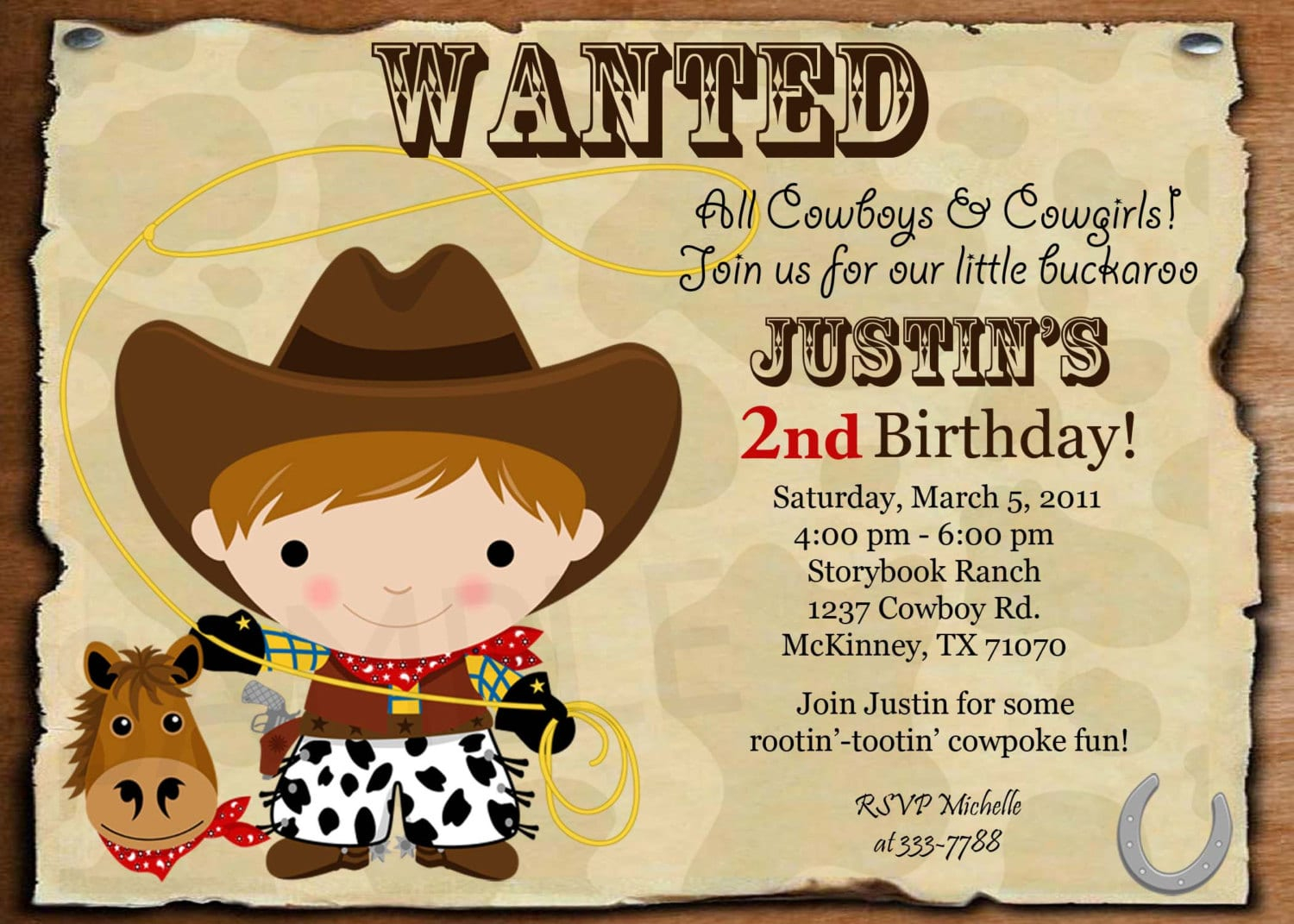 Cowboy Themed Birthday Invitations Sunshinebizsolutions with regard to proportions 1500 X 1071