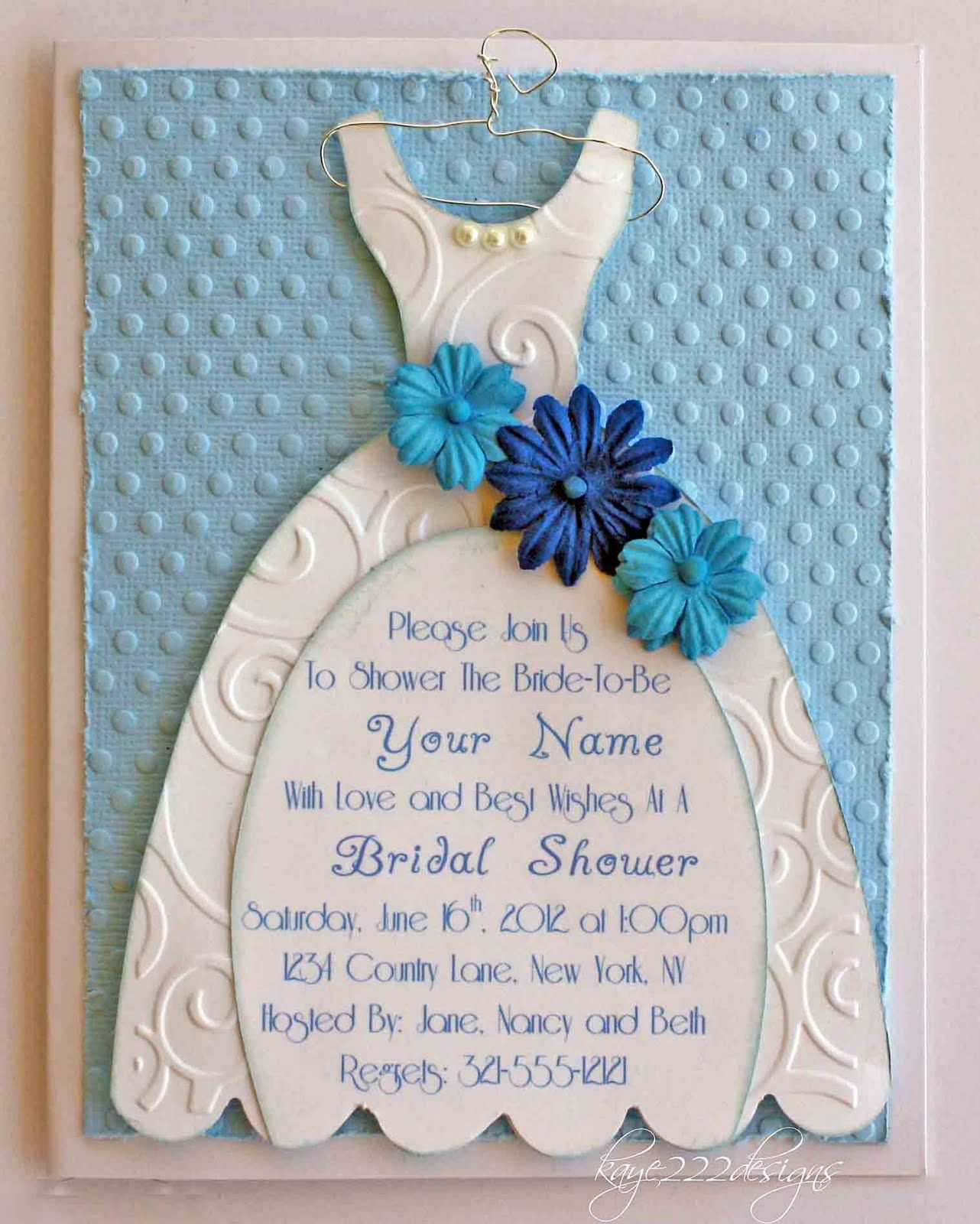 Cricut Bridal Shower Invitation Here Is A Close Up Shot Of The with size 1282 X 1600