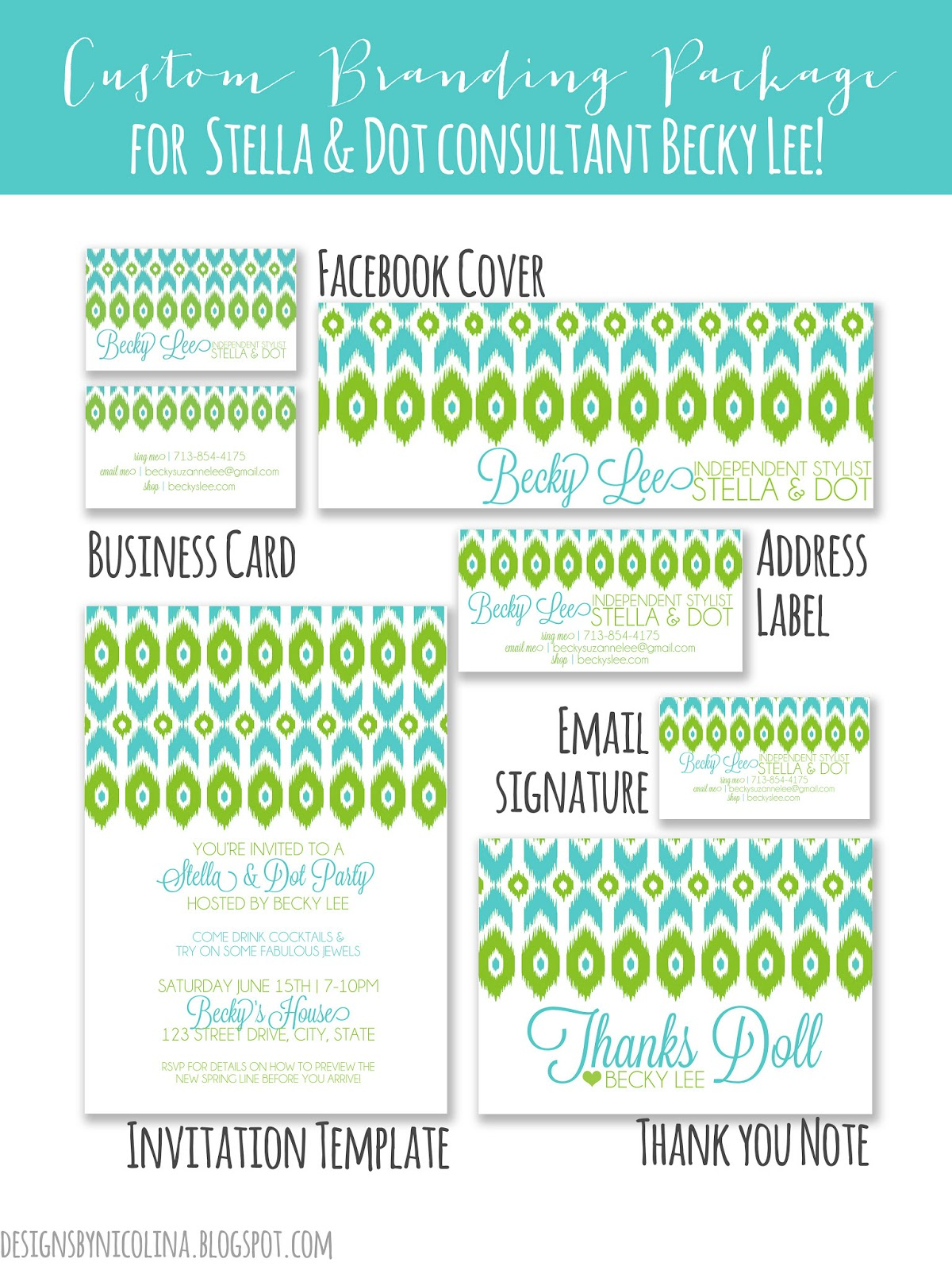 Designs Nicolina Becky Lees Stella Dot Branding Package with regard to size 1200 X 1600