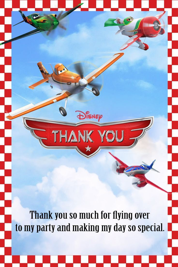 Disney Planes Dusty Crophopper Thank You Templates Google Search with regard to size 736 X 1104