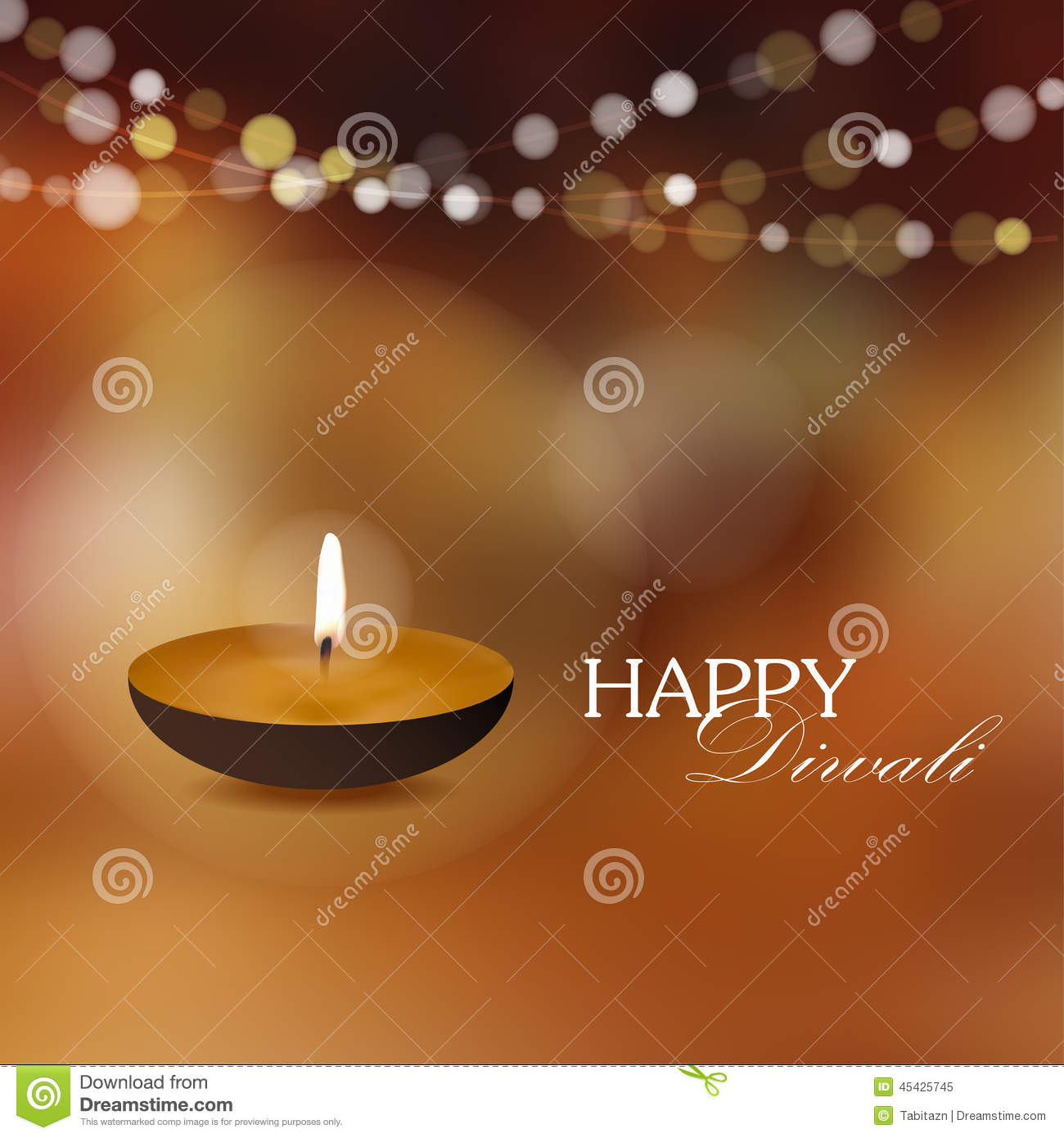 Diwali Greeting Card Invitation With Diya Oil Lamp Stock Vector with regard to size 1300 X 1390