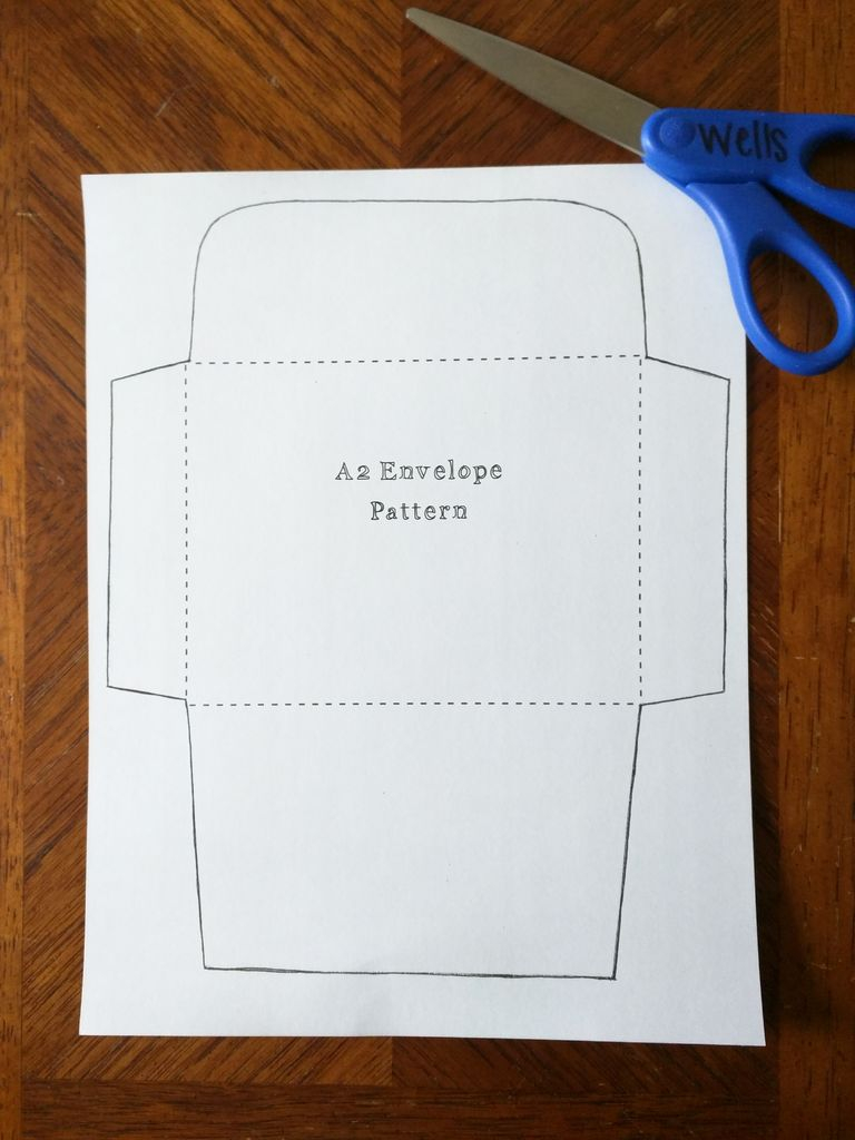 Diy Customizable Envelopes Size A2 6 Steps With Pictures with regard to proportions 768 X 1024