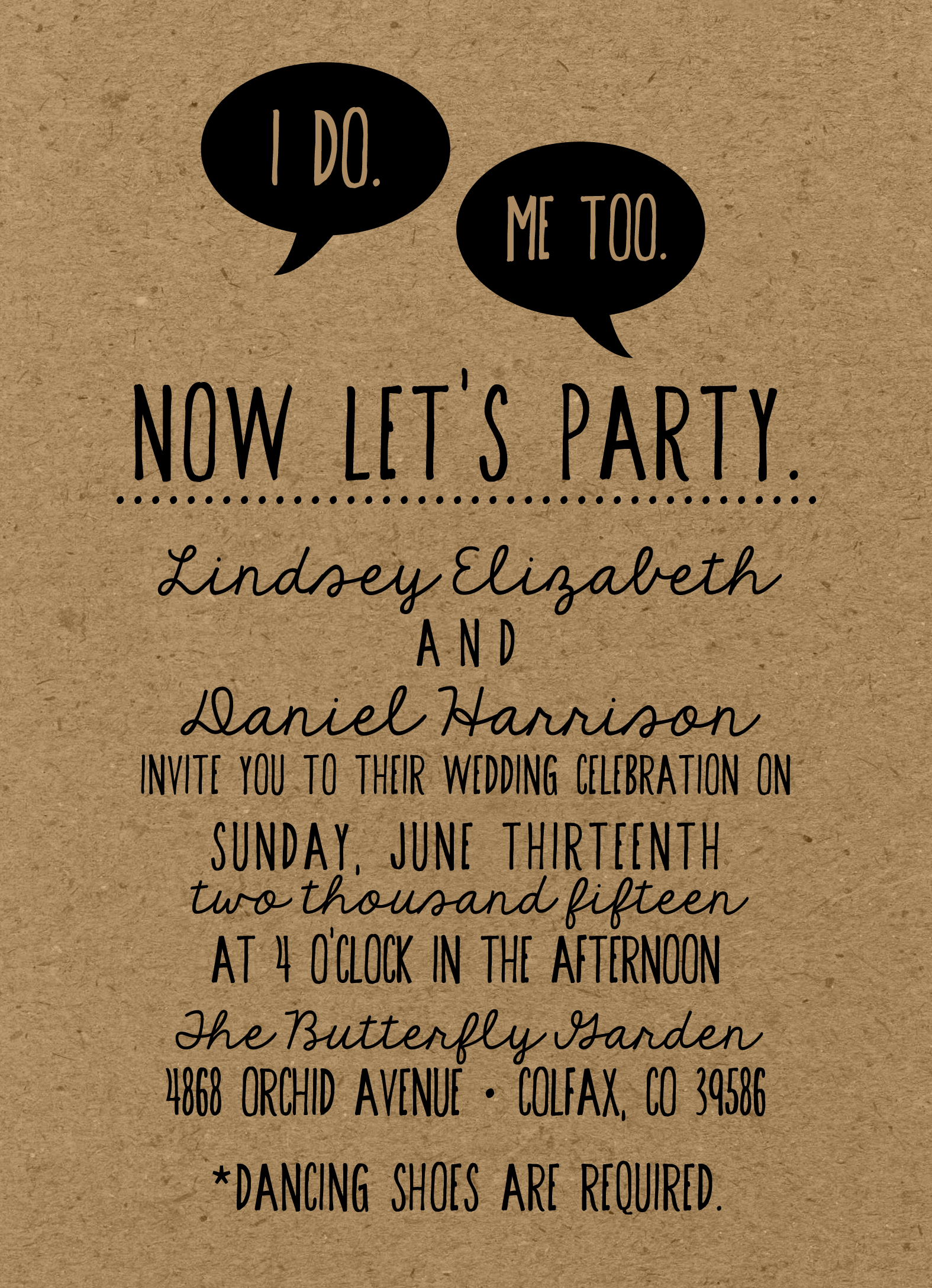 Diy Wedding Invitation Suite I Do Me Too Deposit Printable with proportions 1575 X 2175