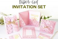 Diy Wedding Invitation Templates Free Laser Cut Set Jennifer Maker for measurements 1550 X 1550