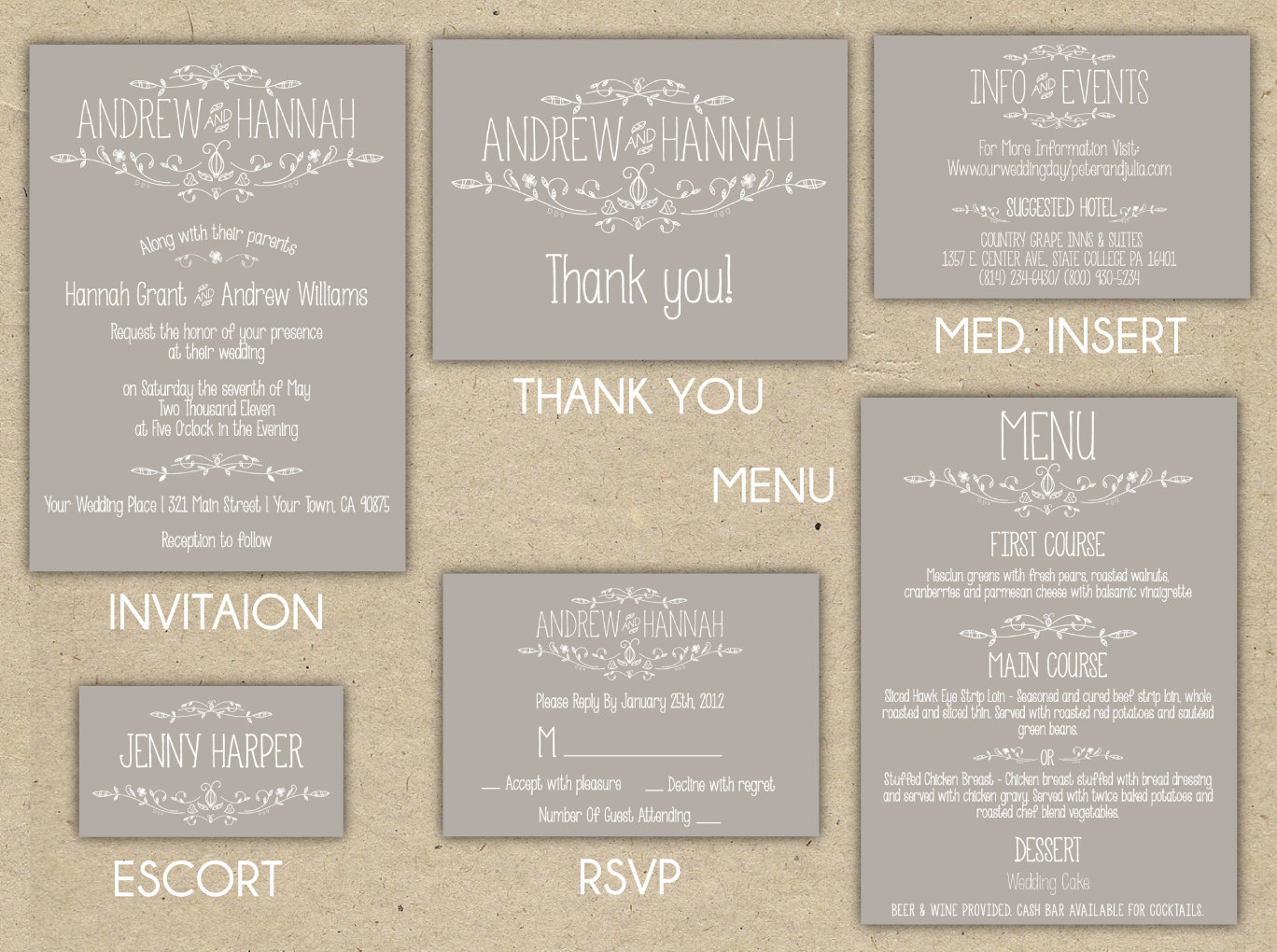 Diy Wedding Invitation Templates Wedding Invitation Collection for size 1368 X 1020