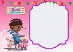 Doc Mcstuffins Birthday Invitation Party Printables Doc with regard to dimensions 2100 X 1500