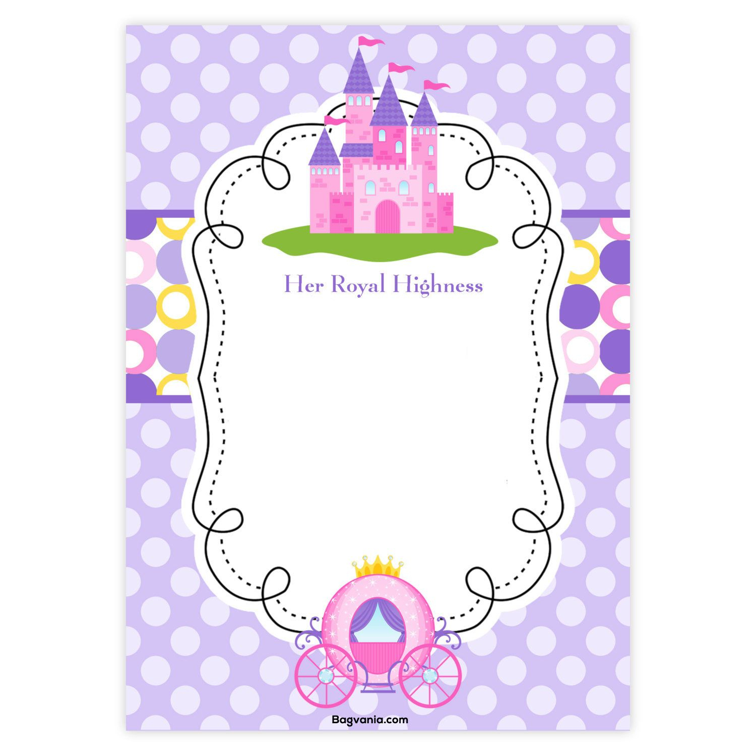 Download Free Princess Birthday Invitations Invites In 2019 with proportions 1500 X 1500