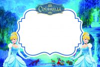 Download Free Printable Disney Cinderella Party Invitation Template with proportions 1615 X 1051