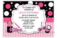 Download Free Template 10th Birthday Party Invitation Wording with regard to dimensions 1133 X 843