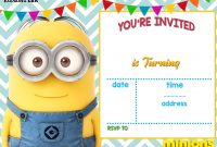 Download Now Free Printable Minion Birthday Invitation Templates in dimensions 2100 X 1500