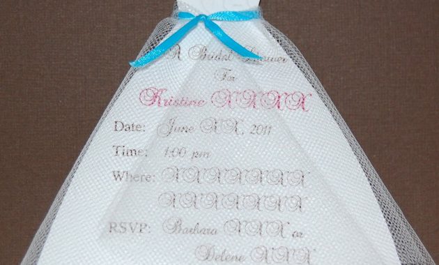 Dress Template Myneed2craft Bridal Shower Invitations Cards in sizing 1479 X 1600